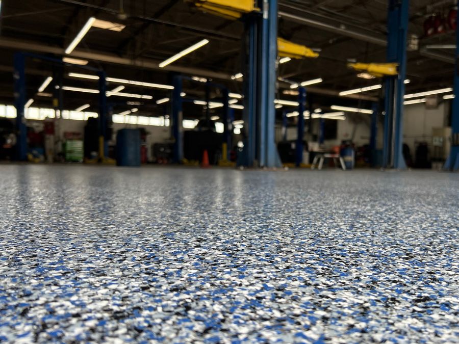 Commercial floor coating SW Missouri