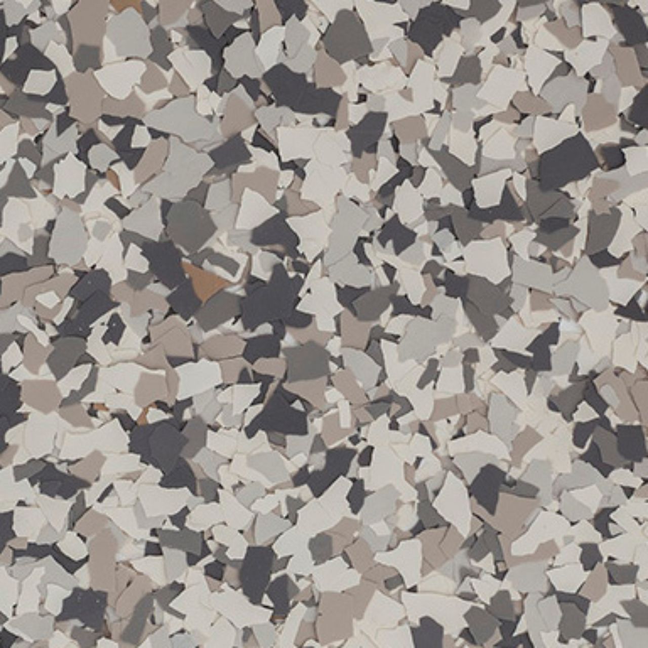Epoxy flake color option 13 Missouri